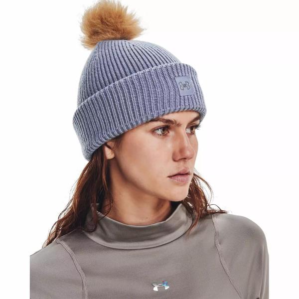 Czapka damska Under Armour Halftime Ribbed Pom