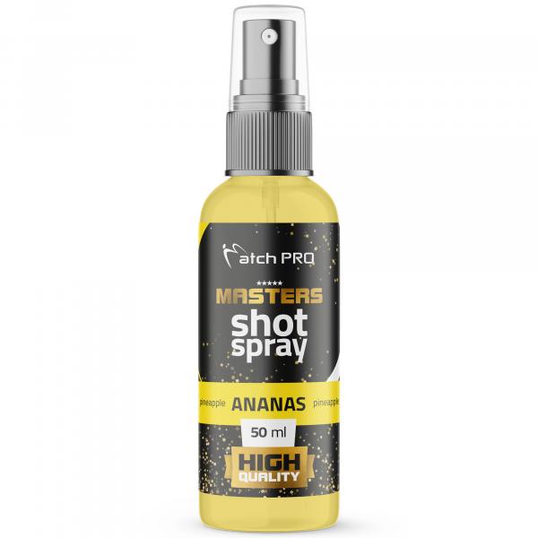 Spray Dodatek Do Przynęt Kulek Matchpro Masters Shot Ananas 50Ml