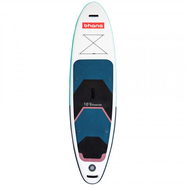 Deska SUP Ohana iSup Freeride RN 10'6 - 260L Pink/Mint