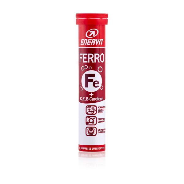 Żelazo Enervit Ferro z wit. C, E i beta-karotenem