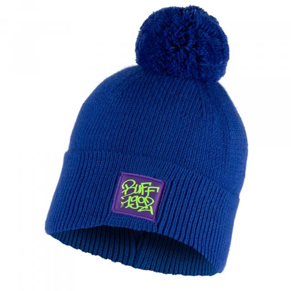 Czapka dziecięca BUFF KNITTED HAT DEIK AZURE