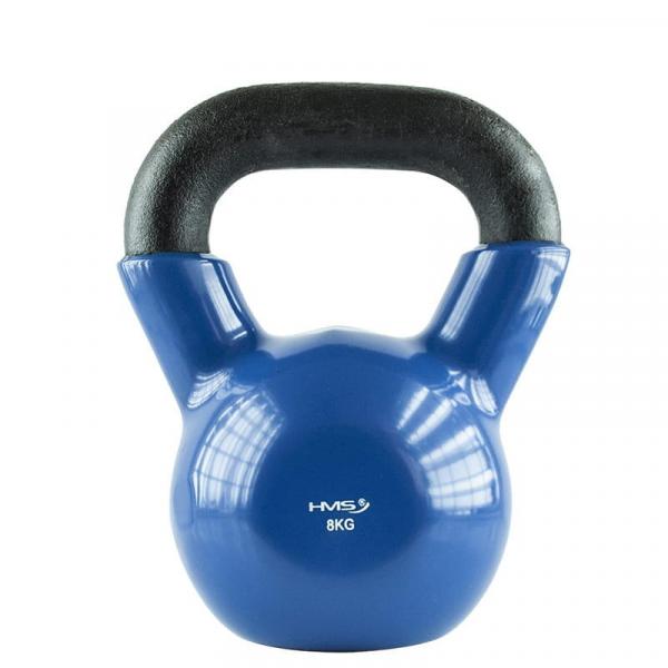 Kettlebell żeliwny pokryty winylem KNV HMS