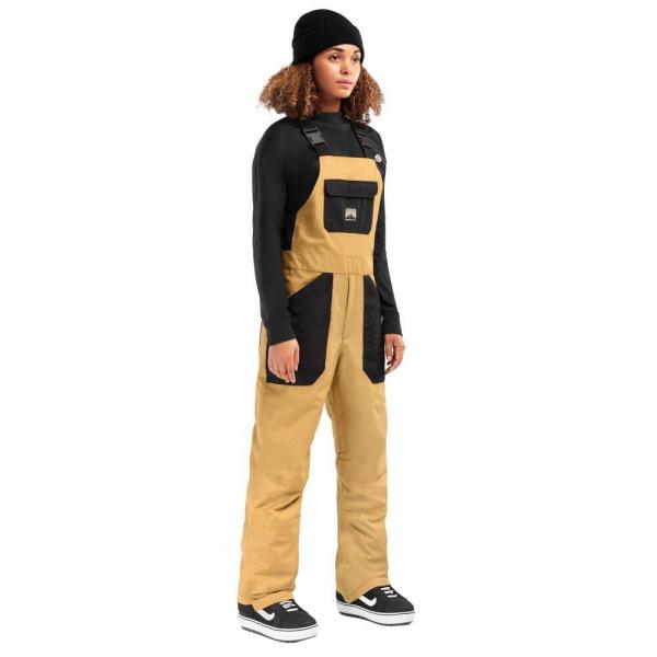 Spodnie snowboardowe z szelkami damskie Maple-W