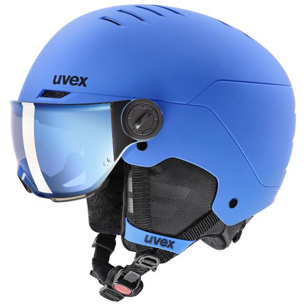 Kask narciarski dziecięcy uvex rocket jr. visor