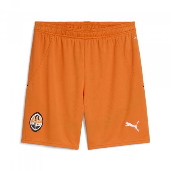 Męskie szorty FC Shakhtar Donetsk 24/25 PUMA Rickie Orange Black