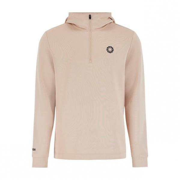 Męska Hoodie Essential - Piaskowa