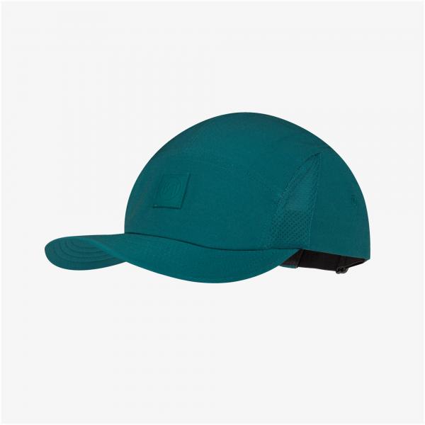 Czapka z daszkiem BUFF 5 PANEL GO CAP SOLID SOLID TEAL