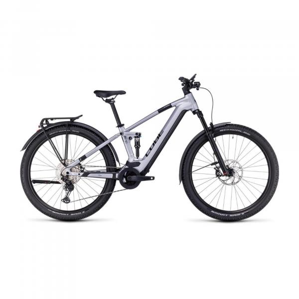 Rower elektryczny Cube Stereo Hybrid 120 Race 750 Allroad polarsilver´n´black-M