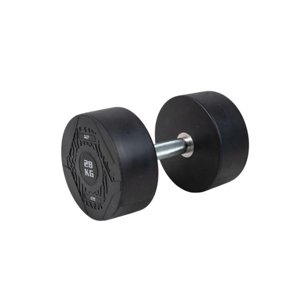 Hantle okrągłe - Gumowe 1 szt. 28 kg