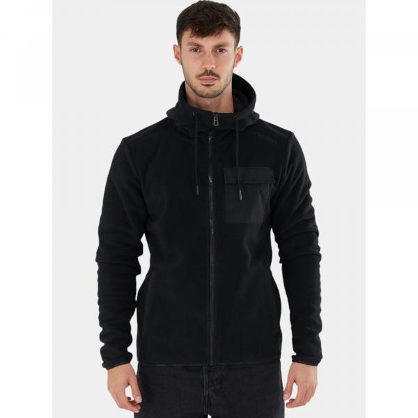 Bluza z polaru męski Nestor Fleece Jacket - czarny