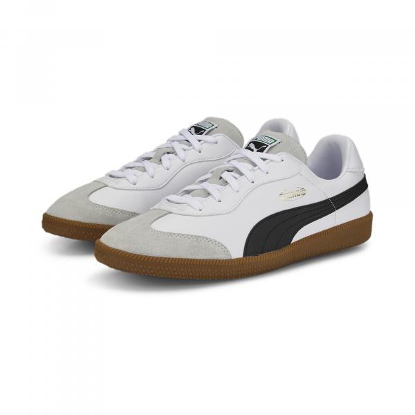 Buty piłkarskie KING 21 IT PUMA White Black Gum Beige