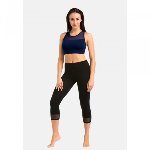 Legginsy na fitness damskie Teyli Glamo 3/4