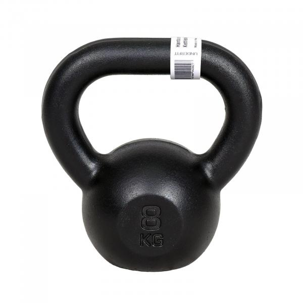 Kettlebell żeliwny czarny UNDERFIT