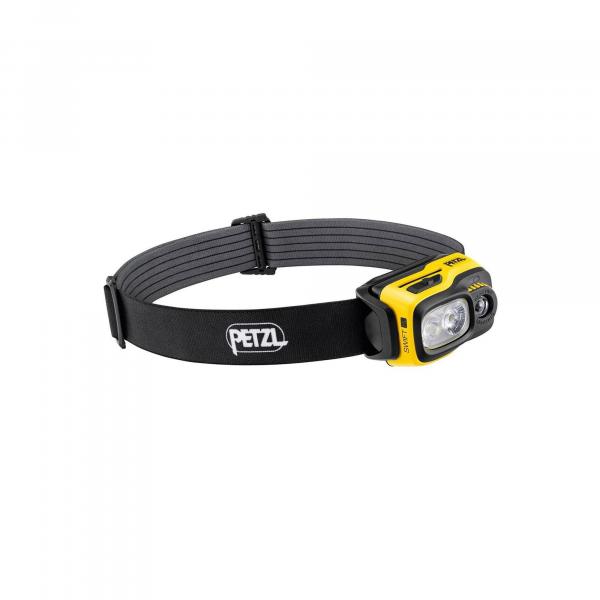 Latarka czołowa Petzl Swift RL - black/yellow (1100 lm)