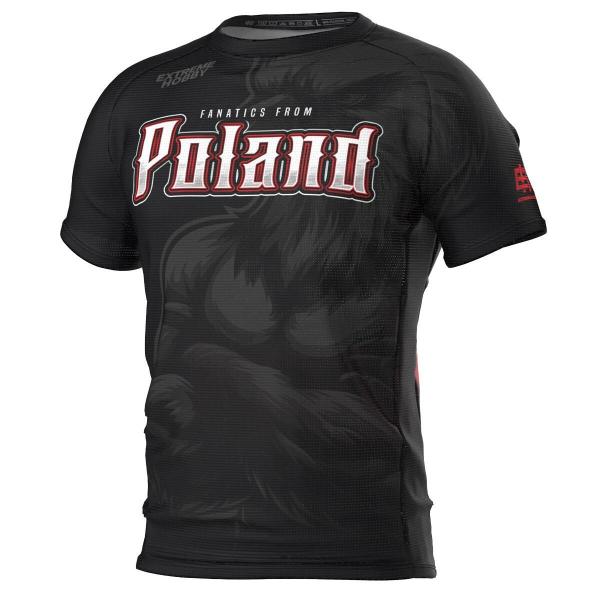 Koszulka Techniczna Sportowa Męska EXTREME HOBBY POLISH FANS