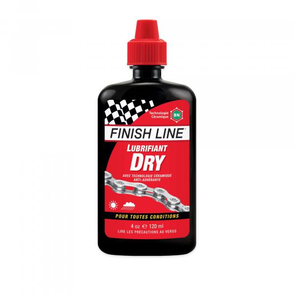 Dostarczany z 12 smarami Finish Line DRY 4oz