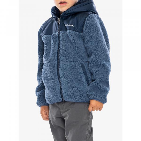 Kurtka polarowa chłopięca Columbia Boys Rugged Ridge Hooded Overlay