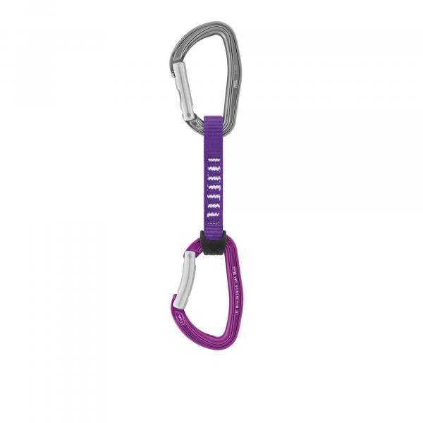 Ekspres wspinaczkowy Petzl Djinn Acess 12 cm - violet