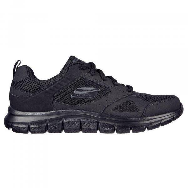 Buty na co dzień na trening męskie SKECHERS TRACK SYNTAC skóra