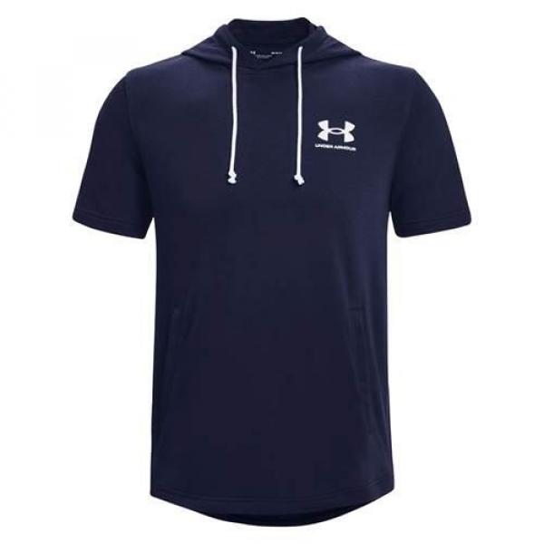 Koszulka sportowa męska Under Armour Rival Terry Lc Ss Hd