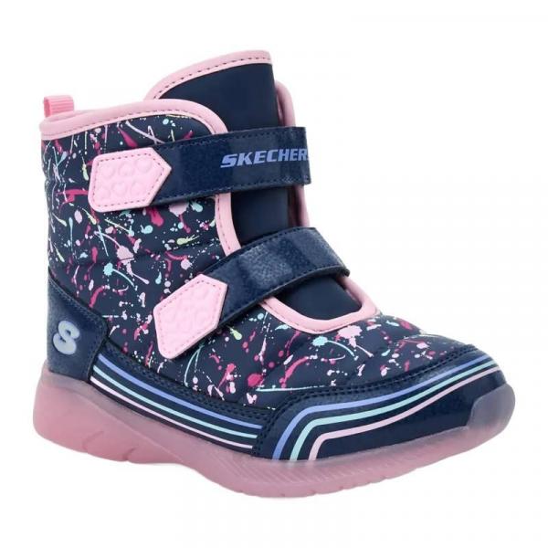 Śniegowce dziecięce SKECHERS Illumi Brights Power Paint