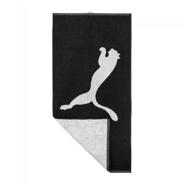 Ręcznik 70x140cm Puma Team Towel Large czarno-biały