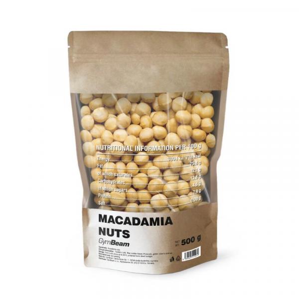 Orzechy makadamia - GymBeam 500 g