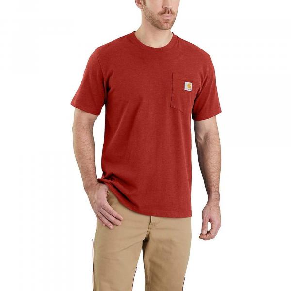 Koszulka sportowa męska T-shirt Carhartt Heavyweight Pocket K87