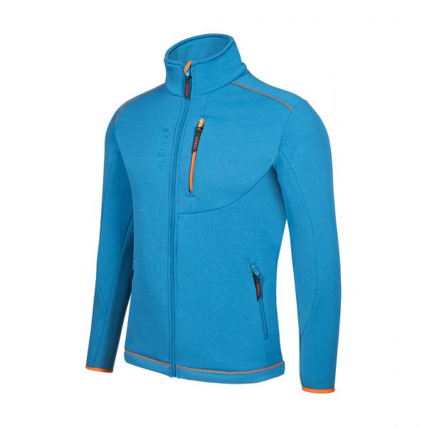 Bluza polarowa turystyczna męska Alpinus Bonette Power Stretch Pro