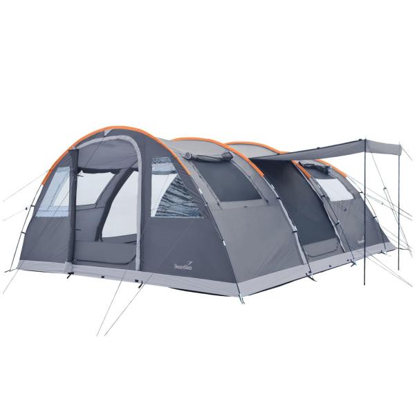 Namiot kempingowy tunelowy Gotland 6 Sleeper Protect, 6-osobowy, 1-2 sypialnie