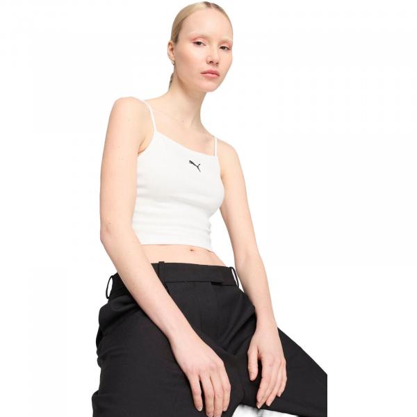 Podkoszulek Puma Wardrobe Ess Ribbed Tank Top, Kobiety