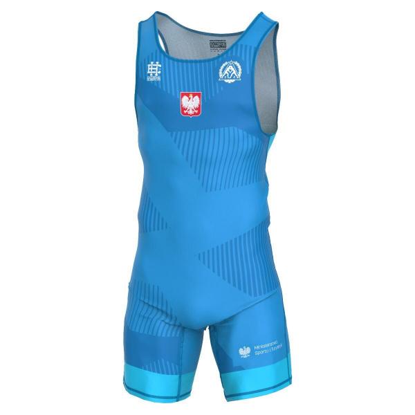 Trykot zapaśniczy męski EXTREME HOBBY Reprezentacja ZAPASY Polska