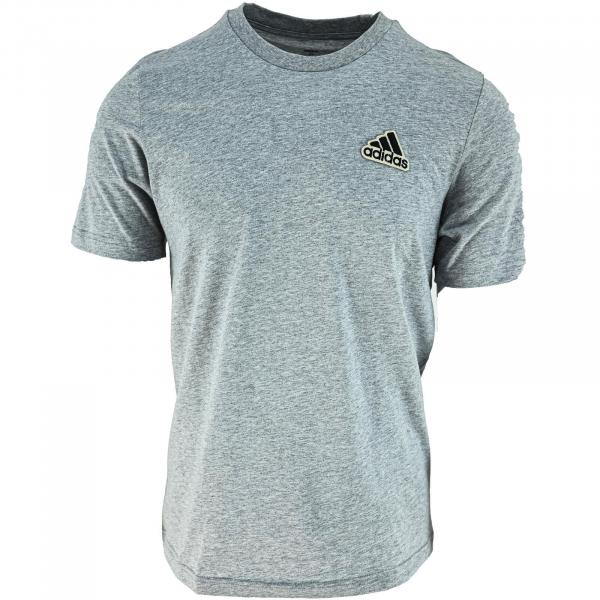 Koszulka z krótkim rękawem Męska Adidas Essentials Feelcomfy Szary