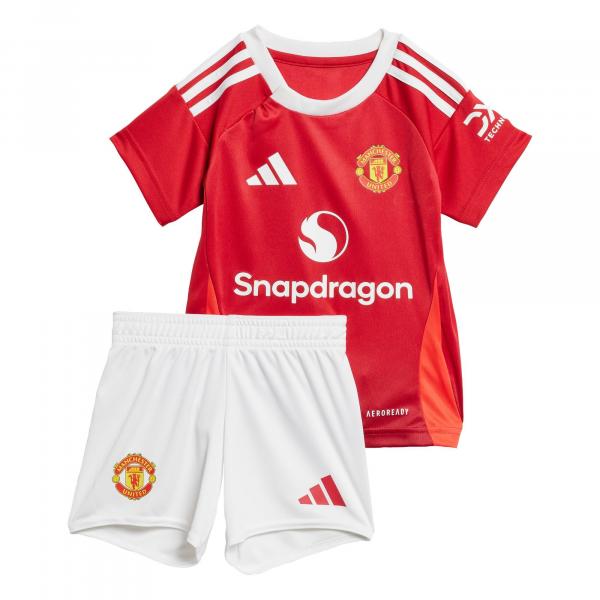 Zestaw Manchester United 24/25 Home Baby Kids