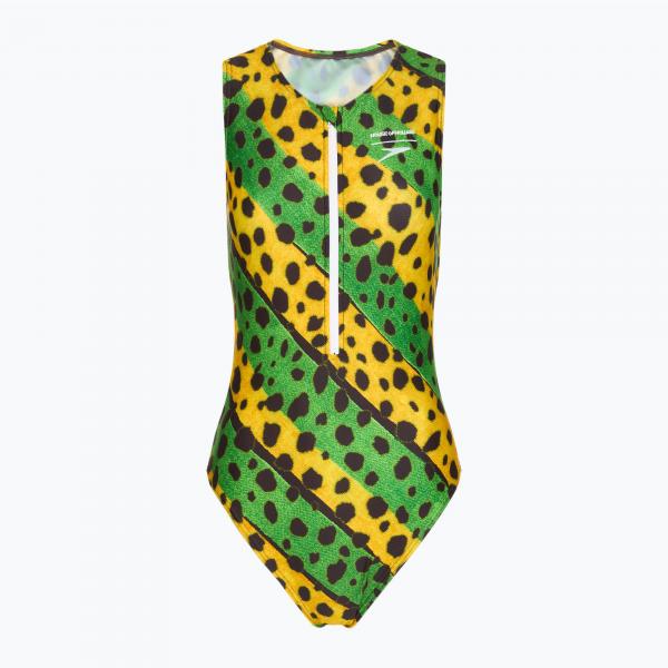 Strój pływacki jednoczęściowy damski Speedo Placement Digital Highneck