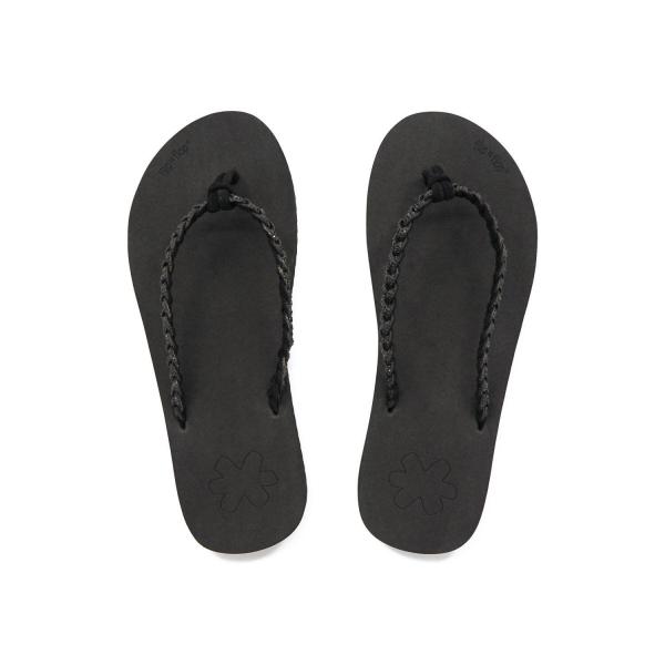 Japonki basenowe damskie Flip Flop Glitter