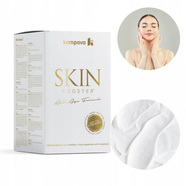 Suplement Diety Skinbooster 300g dla kobiet redukuje zmarszczki Witaminy C, B