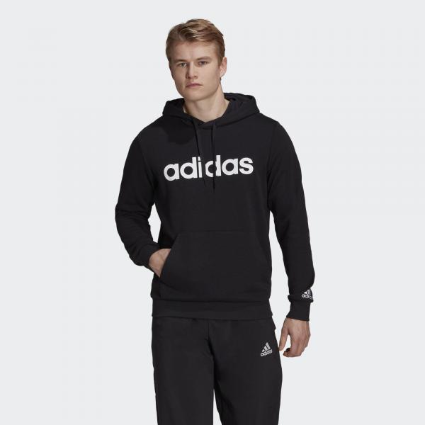 Bluza męska adidas Essentials French Terry Linear Logo Hoodie