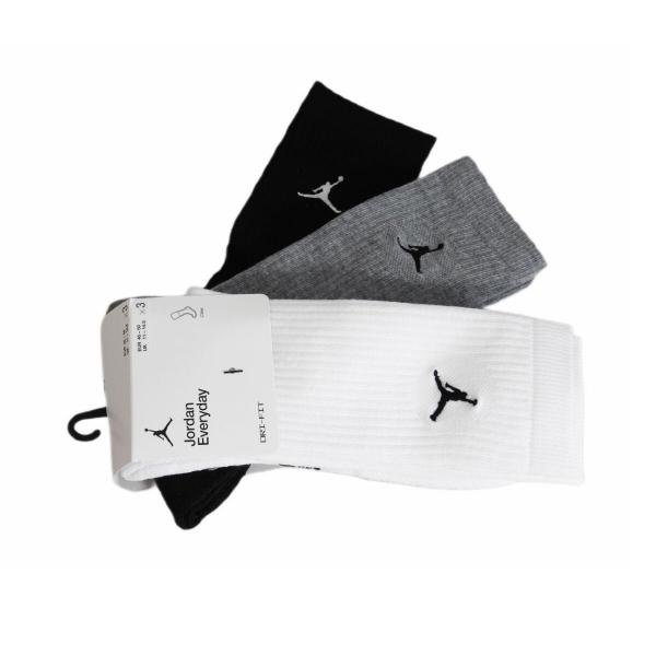 Męskie skarpety Air Jordan Everyday Dri-Fit Crew Socks 3-pak