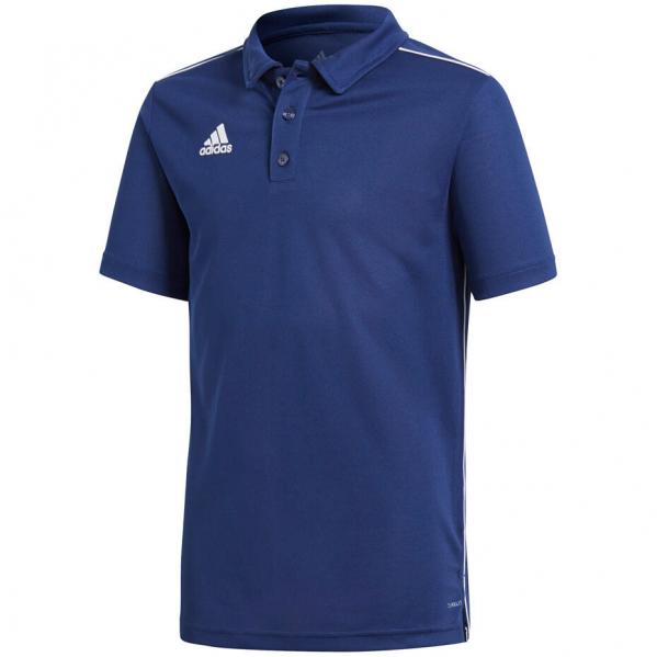 Koszulka polo spiłkarska dla dzieci adidas Core 18 Polo JUNIOR