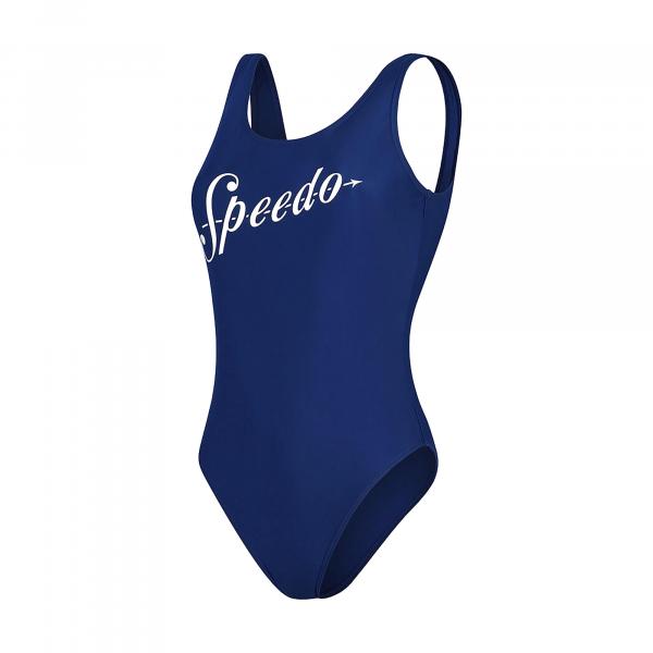 Strój pływacki jednoczęściowy Speedo Logo Deep U-Back