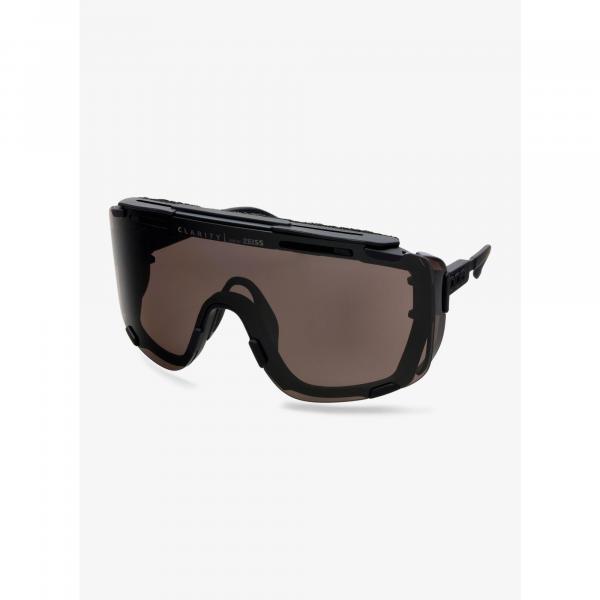 Okulary rowerowe POC Devour Glacial - black/clarity universal/grey