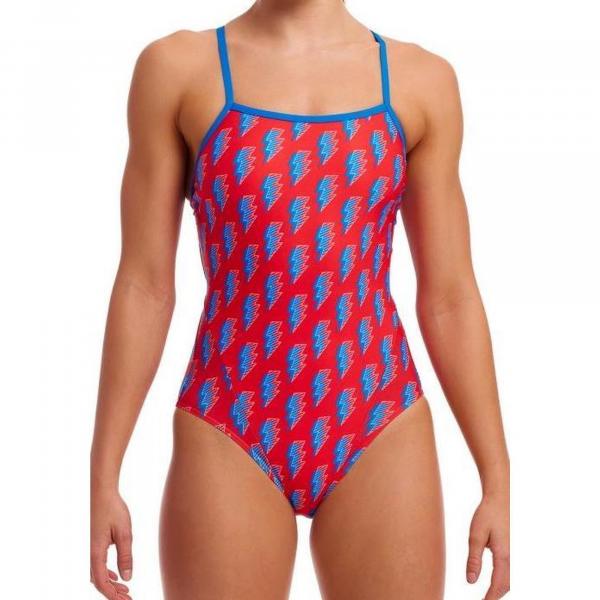 Strój do pływania FUNKITA Hot Volt - Single Strap