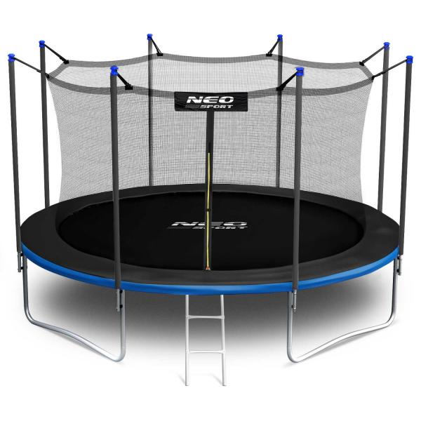 Trampolina ogrodowa z siatką wewnętrzną Neo-Sport 465 cm 15ft