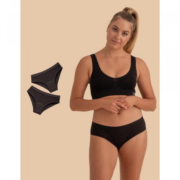Majtki menstruacyjne dla nastolatek heavy flow weekly 2-pak