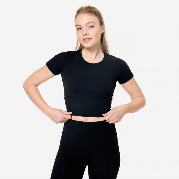 Koszulka do jogi i pilatesu Breathe