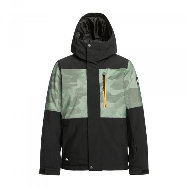 Kurtka snowboardowa dziecięca Quiksilver Mission Printed Block Youth