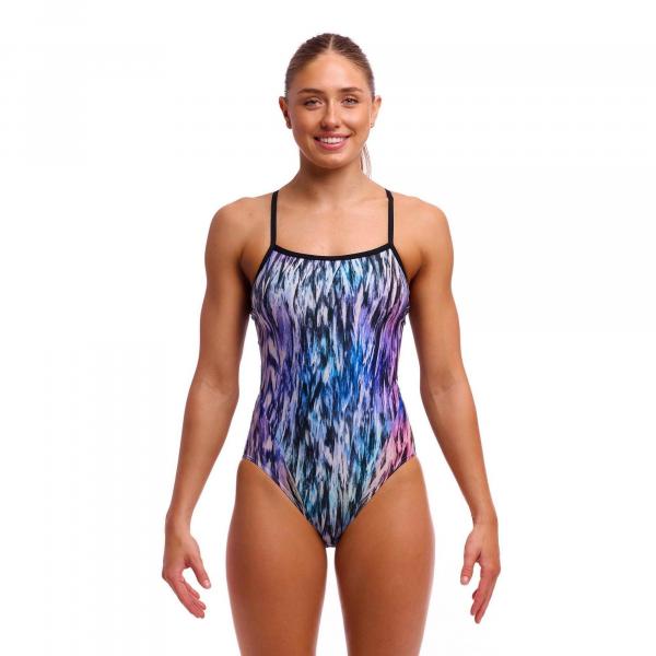 Strój do pływania FUNKITA Fly Dye - Single Strap
