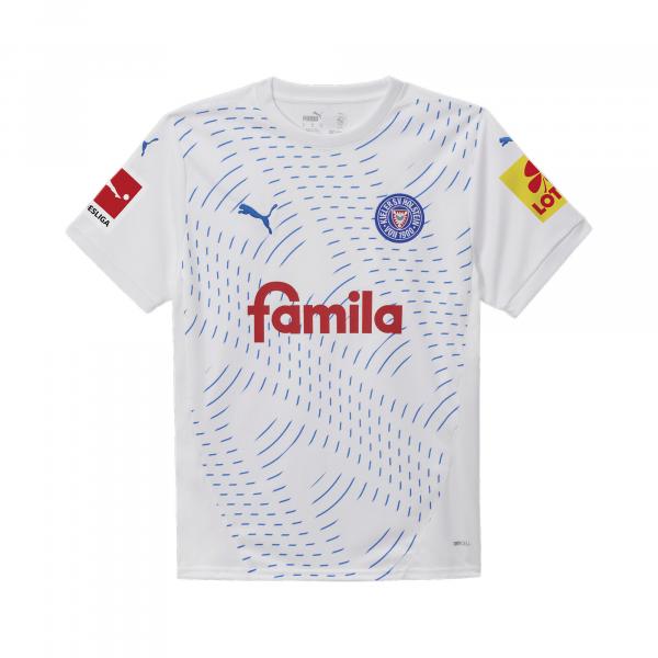 Młodzieżowa koszulka wyjazdowa Holstein Kiel 24/25 PUMA White Ignite Blue