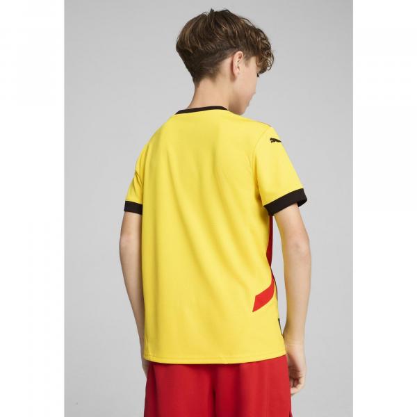 Młodzieżowa koszulka domowa RC Lens 24/25 PUMA Pelé Yellow Red